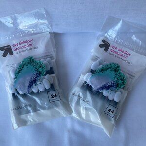 48 Pcs Mini Eyeshadow Sponge Applicators Disposable Makeup